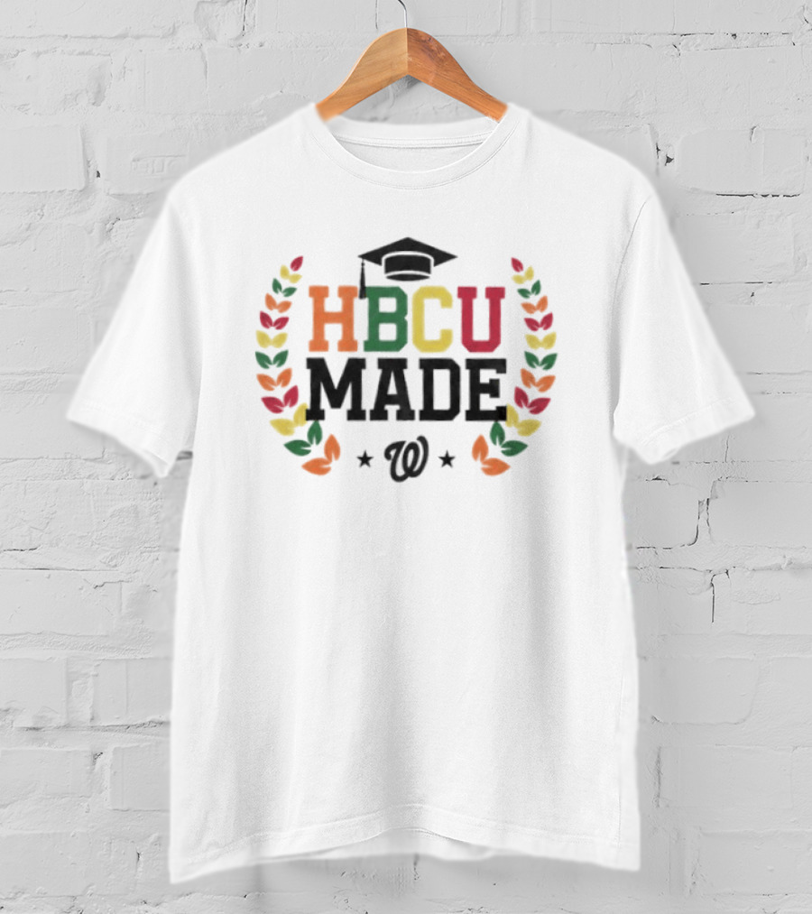 Washington Nationals HBCU Made Graduation 2026 T-Shirt
