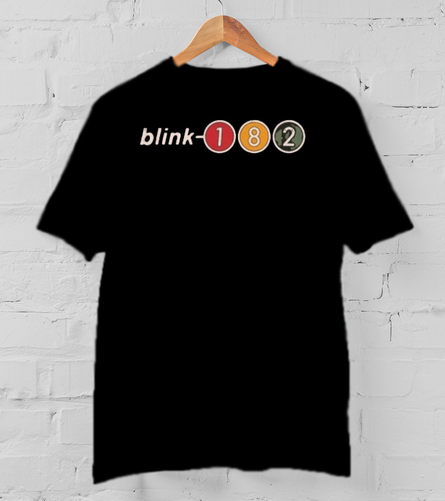 Blink 182 Take Off Your Pants And Jacket Vintage Album Icon Numbers T-Shirt