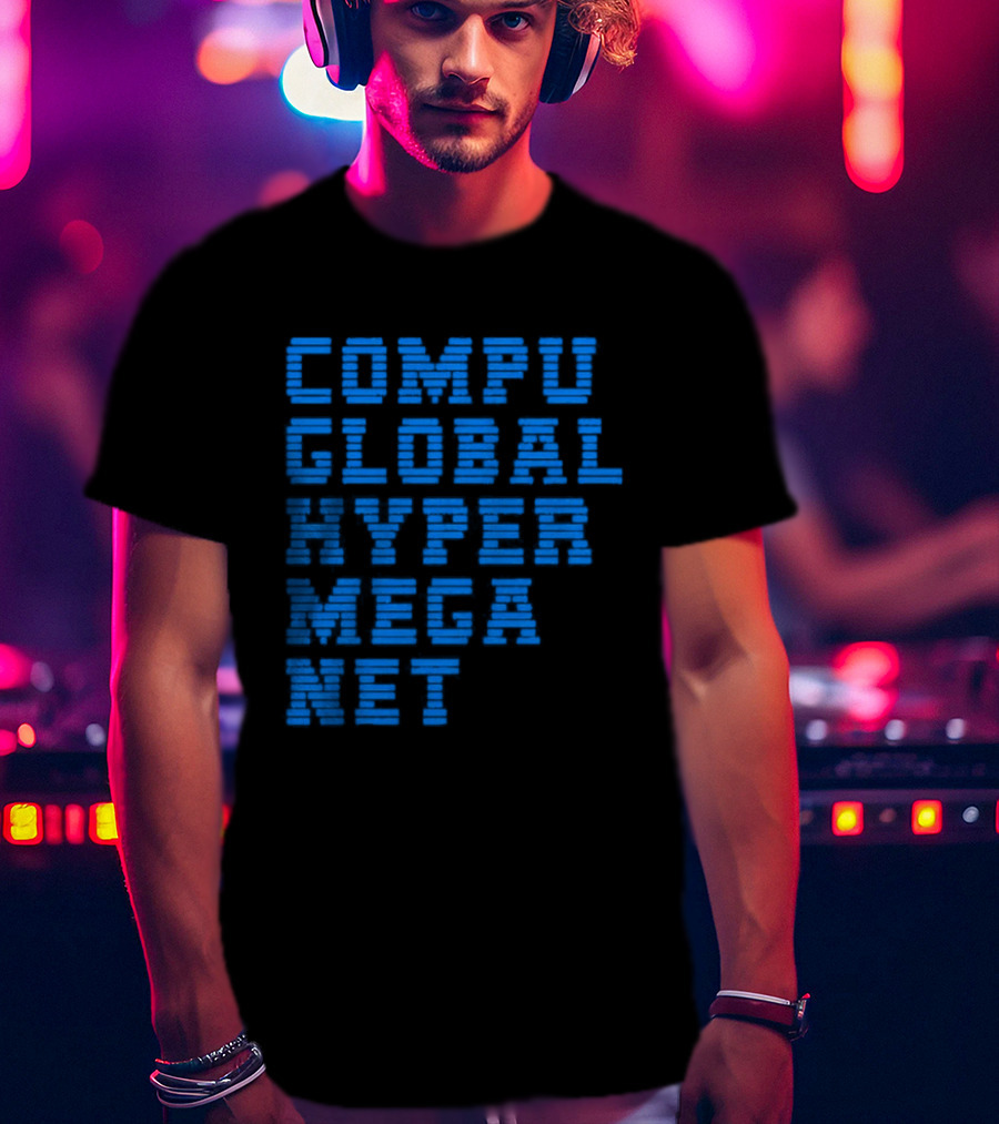 Compu Global Hyper Mega Net The Simpsons T-Shirt