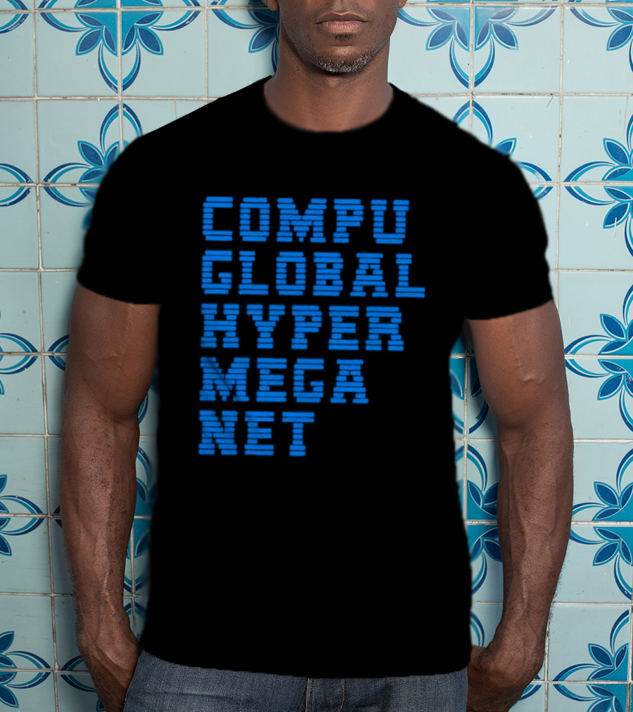 Compu Global Hyper Mega Net The Simpsons T-Shirt