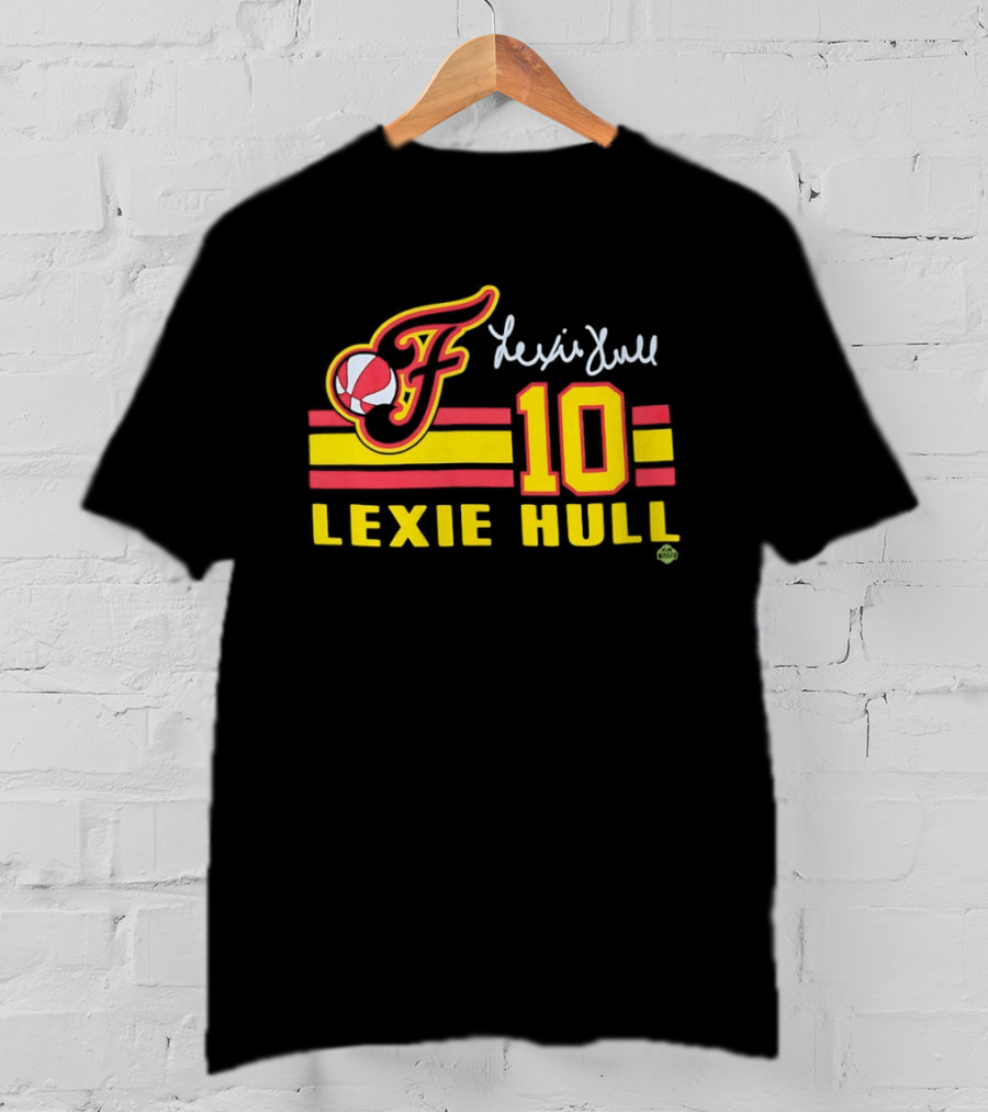 Lexie Hull 10 Indiana Fever WNBA Basketball T-Shirt