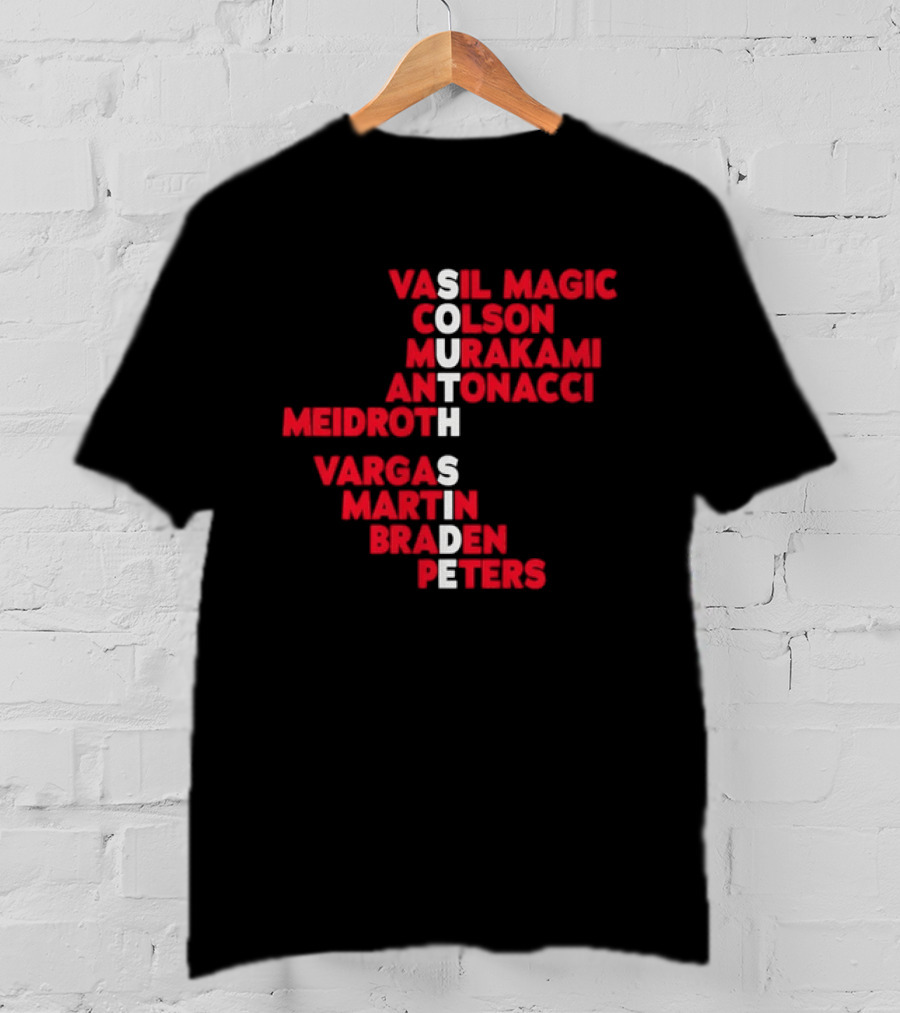 South Side Baseball 2026 Vasil Magic Colson Murakami Antonacci White Sox T-Shirt