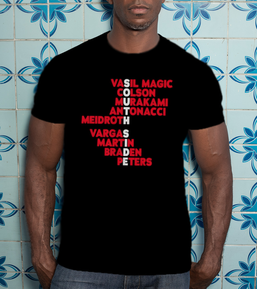 South Side Baseball 2026 Vasil Magic Colson Murakami Antonacci White Sox T-Shirt