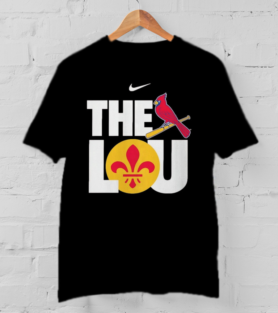 Nike St. Louis Cardinals The Lou Fleur De Lis Classic Baseball Fan Gear T-Shirt