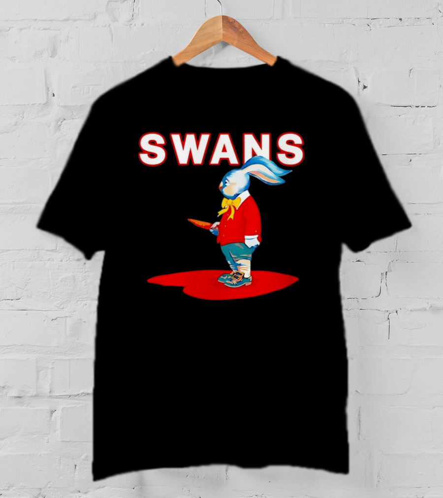 Swans Rabbit With Carrot Red Suit Michael Gira T-Shirt