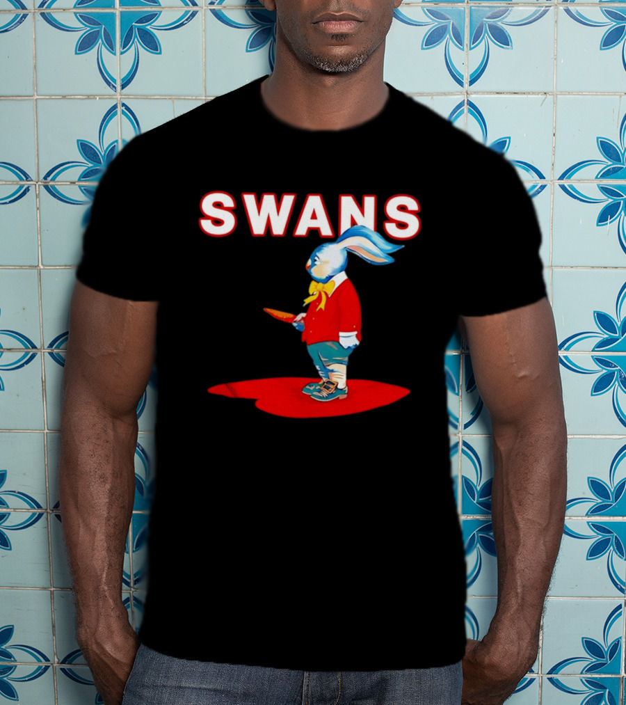 Swans Rabbit With Carrot Red Suit Michael Gira T-Shirt