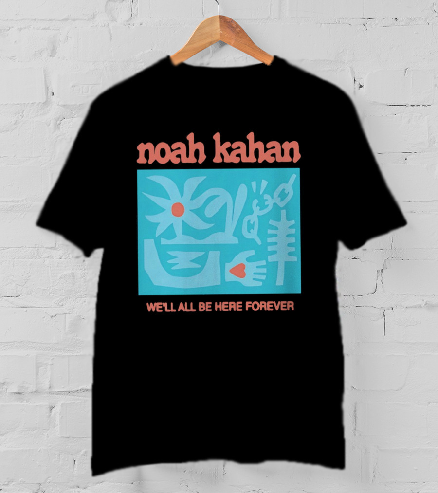 Noah Kahan We'll All Be Here Forever Abstract Symbols And Shapes T-Shirt