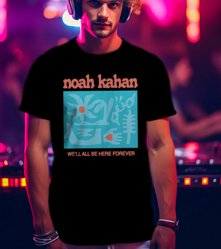 Noah Kahan We'll All Be Here Forever Abstract Symbols And Shapes T-Shirt