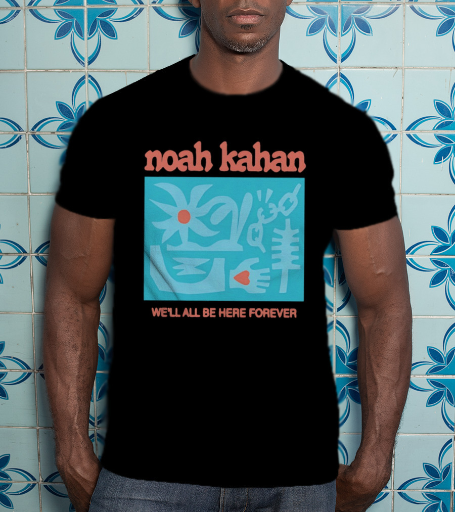 Noah Kahan We'll All Be Here Forever Abstract Symbols And Shapes T-Shirt