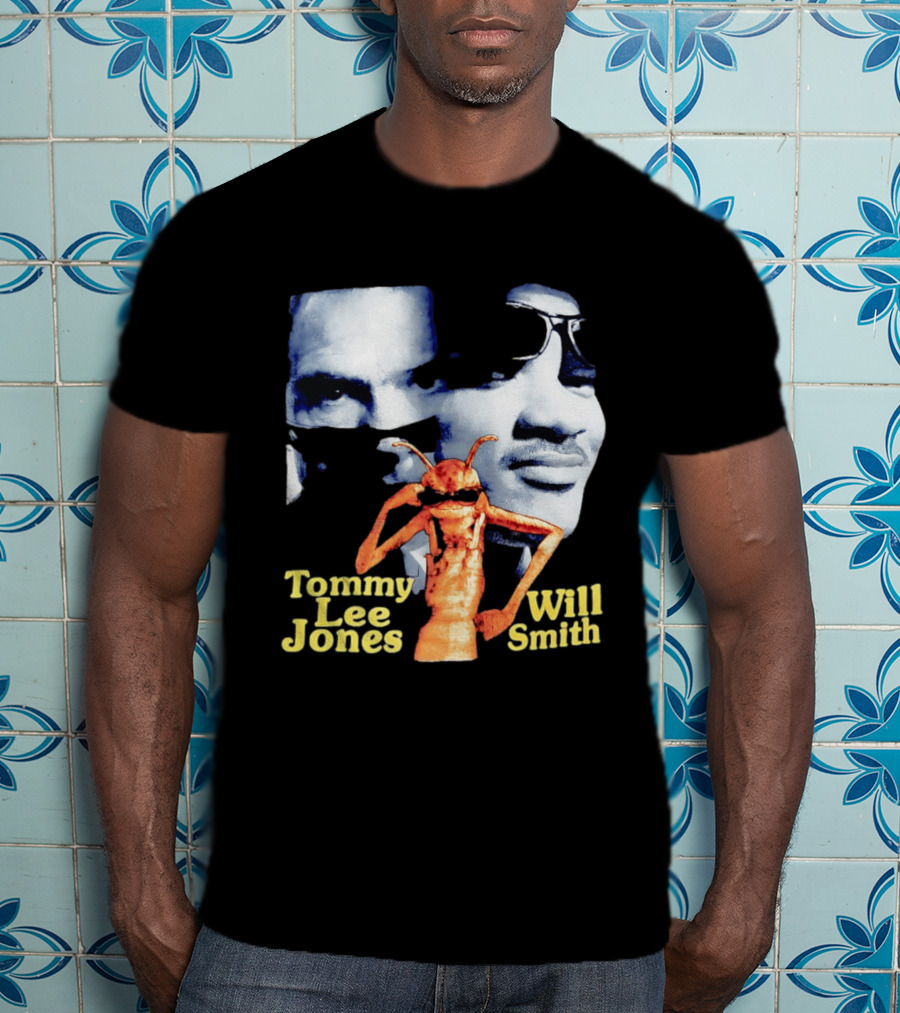 Tommy Lee Jones Will Smith Alien Men In Black T-Shirt