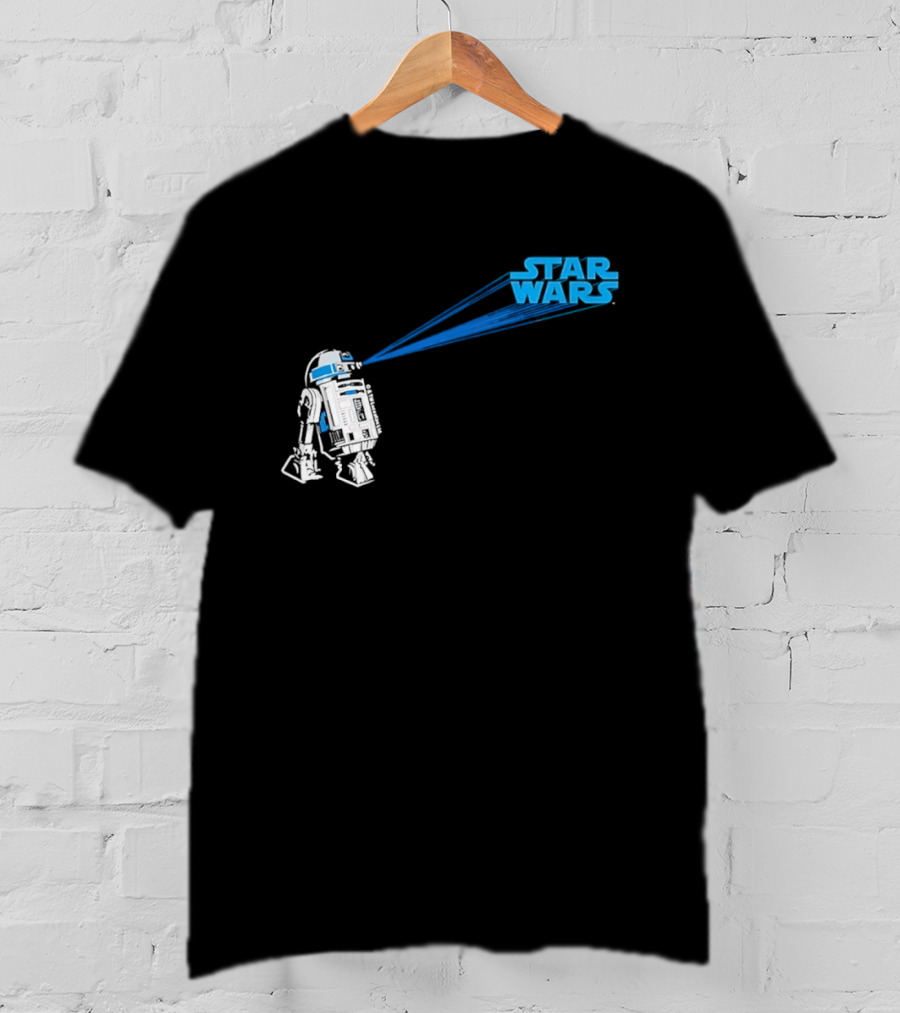 Star Wars R2D2 Projection T-Shirt