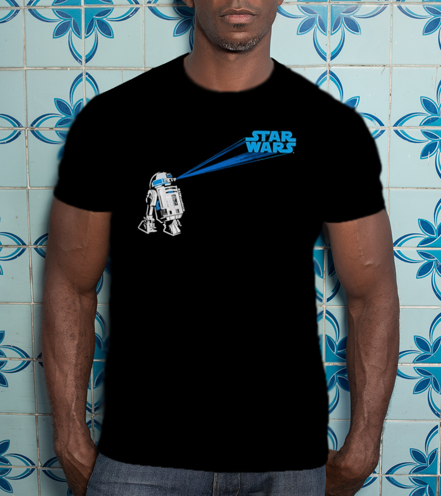 Star Wars R2D2 Projection T-Shirt