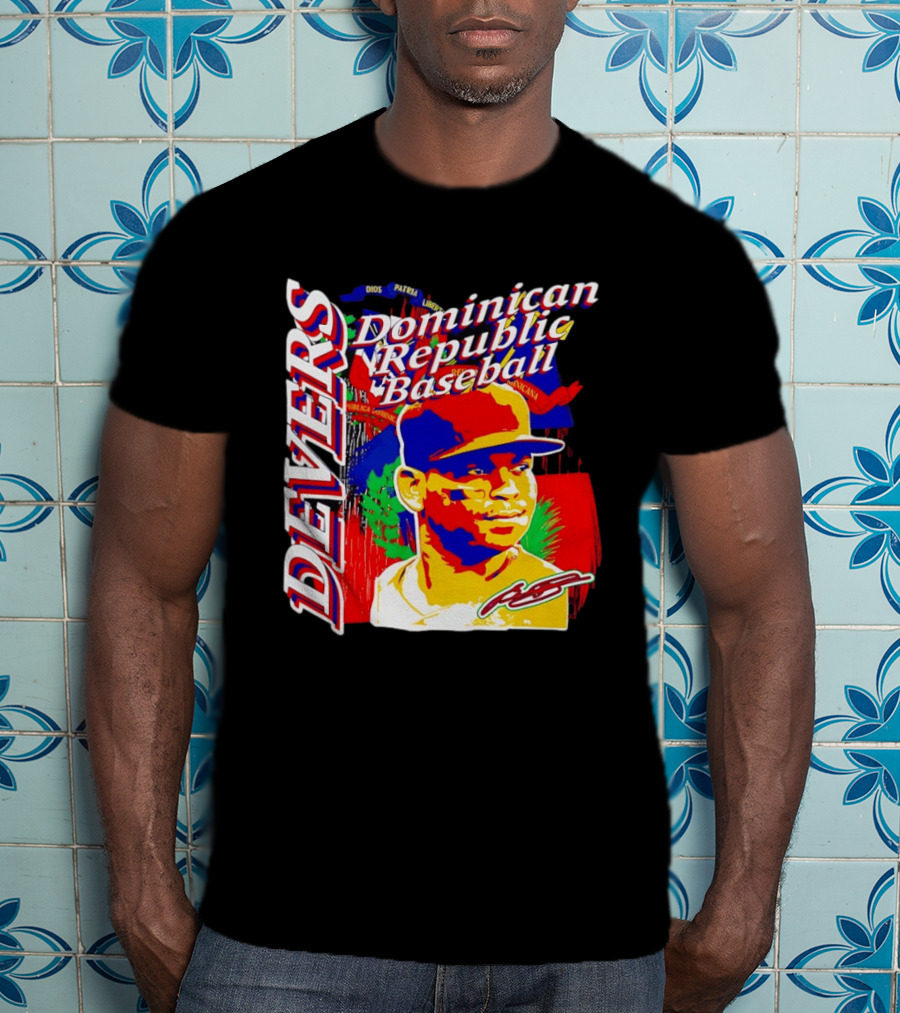 Rafael Devers Dominican Republic Baseball Boston Red Sox T-Shirt