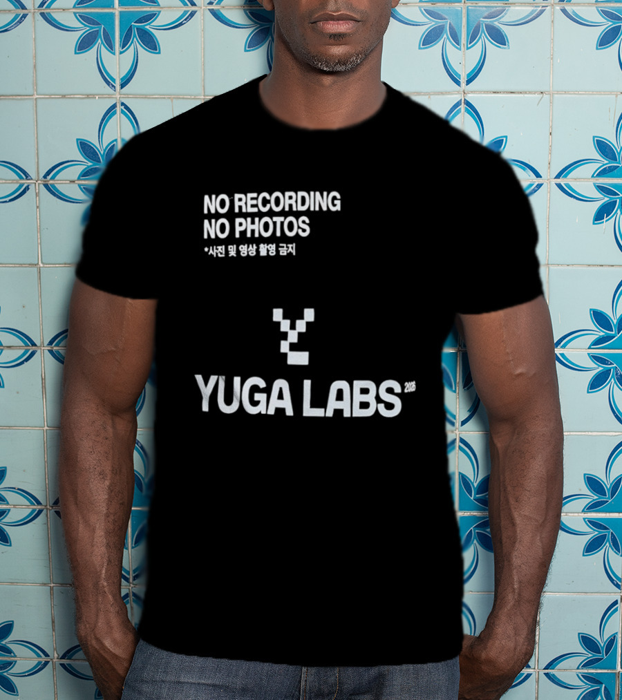 Yuga Labs No Recording No Photos 2026 T-Shirt