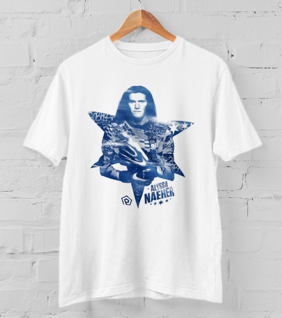 Alyssa Naeher Chicago Stars FC Blue Star T-Shirt