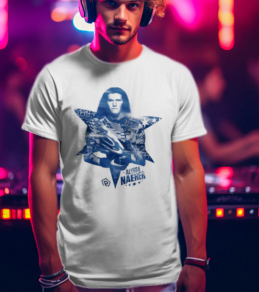 Alyssa Naeher Chicago Stars FC Blue Star T-Shirt