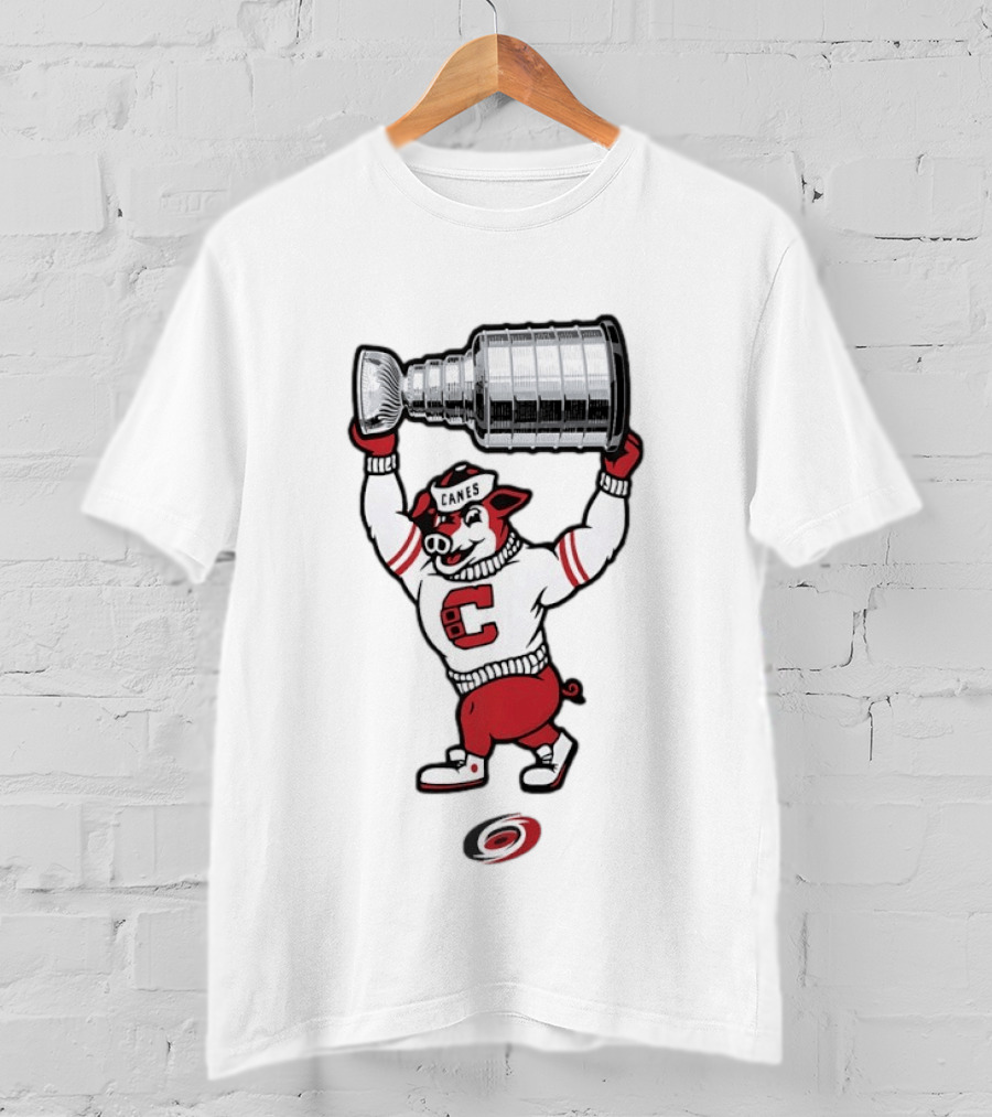 Carolina Hurricanes Stormy Canes Stanley Cup Victory T-Shirt