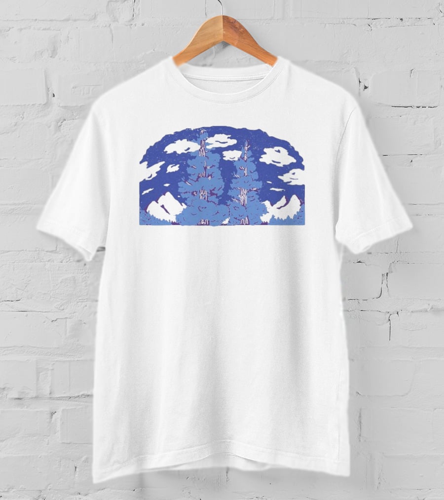 Mythical Park Twilight Since 1984 Enchanted Forest Mountain Scene T-Shirt