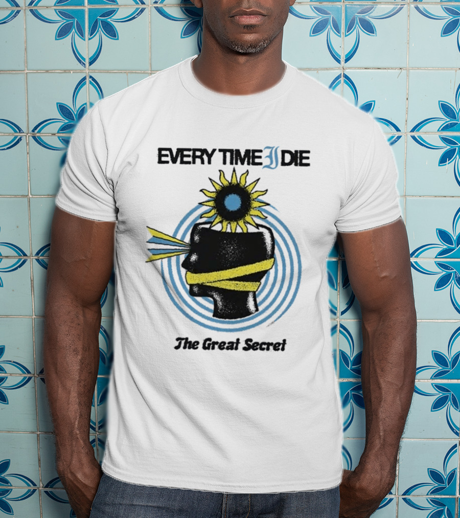 Every Time I Die The Great Secret Sunflower Head Exploding Concept T-Shirt