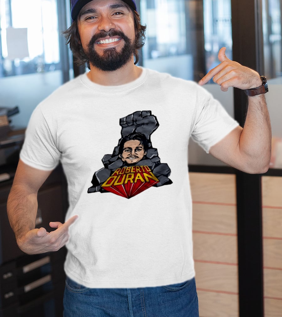 Roberto Duran Fist Iconic Boxing Legend T-Shirt