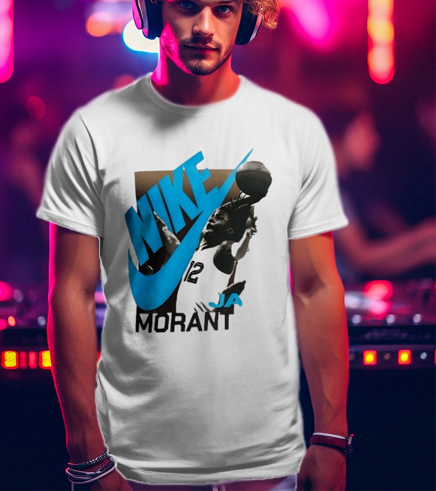 Nike Ja Morant 12 Basketball Dunk T-Shirt