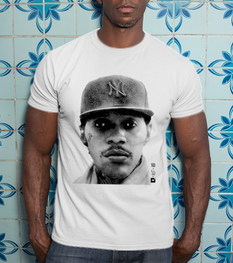Light Skin Addi Worl' Boss Free Vybz Kartel NY Yankees Cap T-Shirt