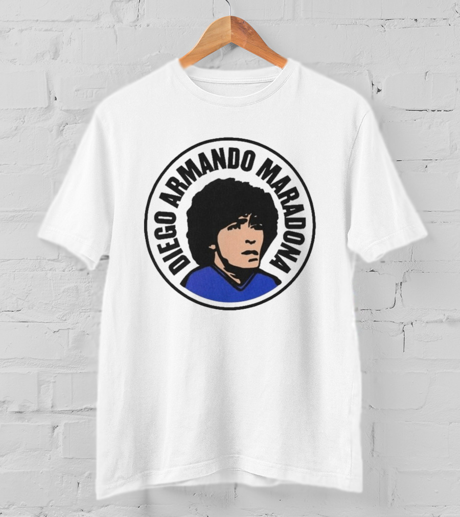 Trickett England Diego Armando Maradona Iconic Player T-Shirt