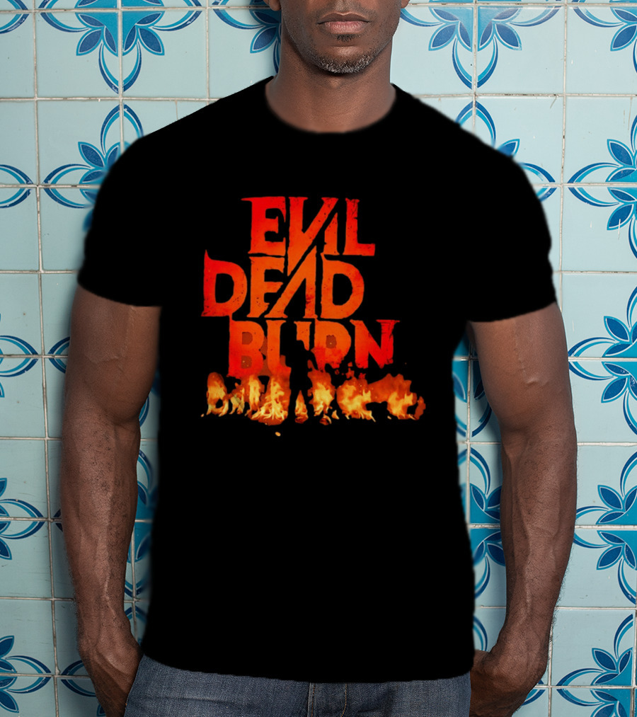 Evil Dead Burn Flaming T-Shirt