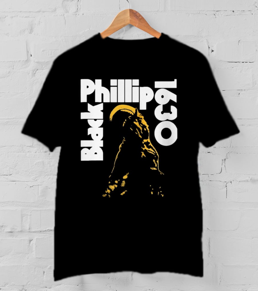 Black Phillip 1630 The Witch A24 Horror Movie T-Shirt