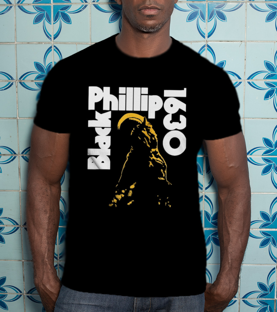 Black Phillip 1630 The Witch A24 Horror Movie T-Shirt