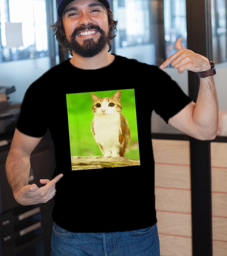 Cat Owl Hybrid Animal Mashup Creature Fusion T-Shirt