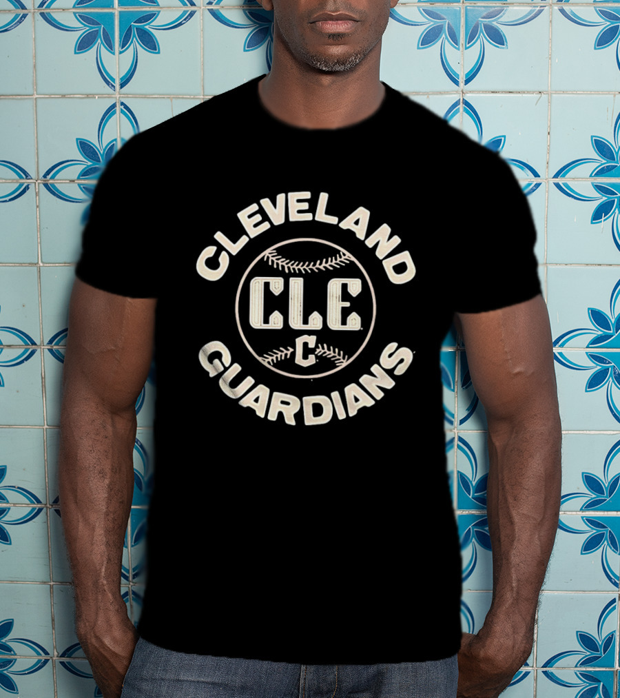 Cleveland Guardians CLE C Baseball MLB Professional League T-Shirt