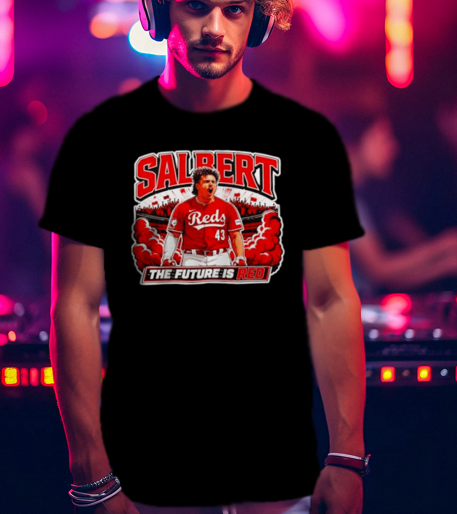 SAL BERT Reds No 43 The Future Is Red T-Shirt
