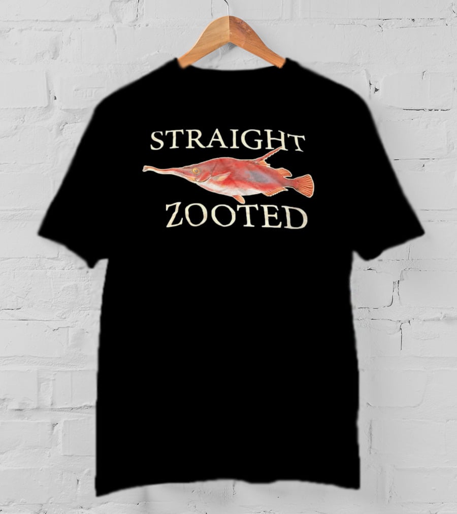 Straight Zooted Elephantnose Fish Marine Biology Nature Zoology Wildlife T-Shirt