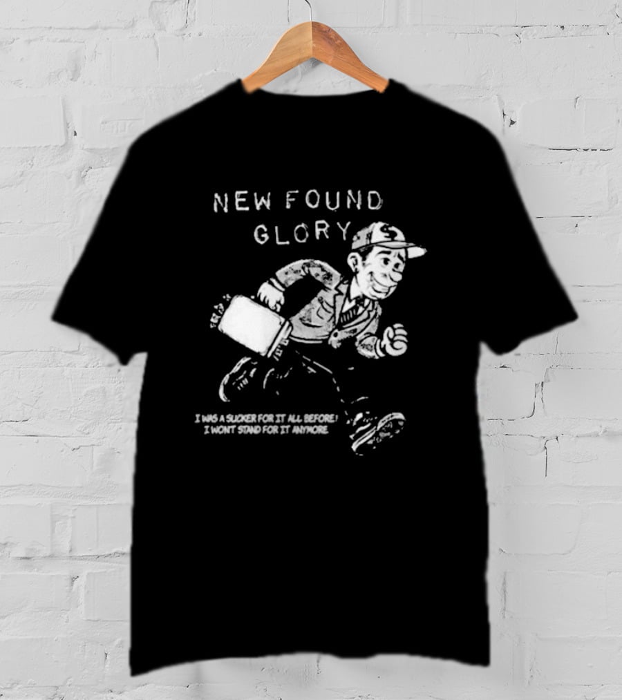 New Found Glory Boom Roasted I Was A Legend For It All Before I Won't Stand For It Anymore T-Shirt