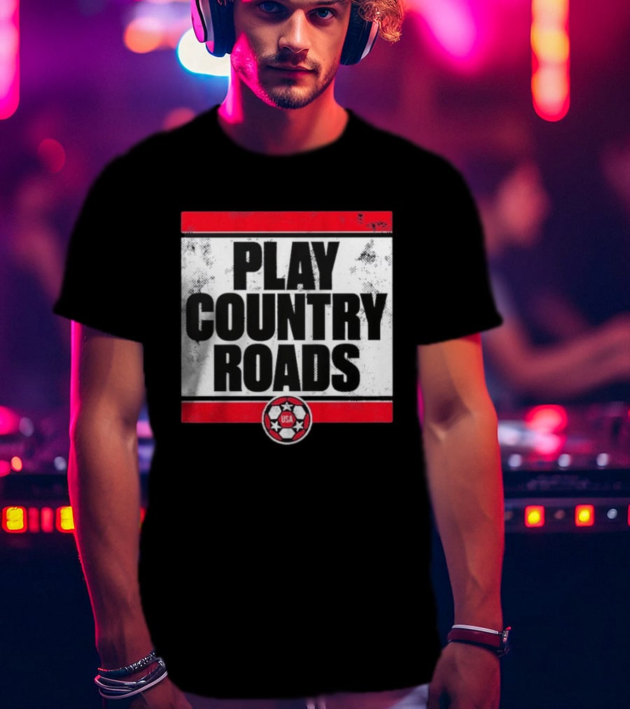 USA Play Country Roads Soccer T-Shirt