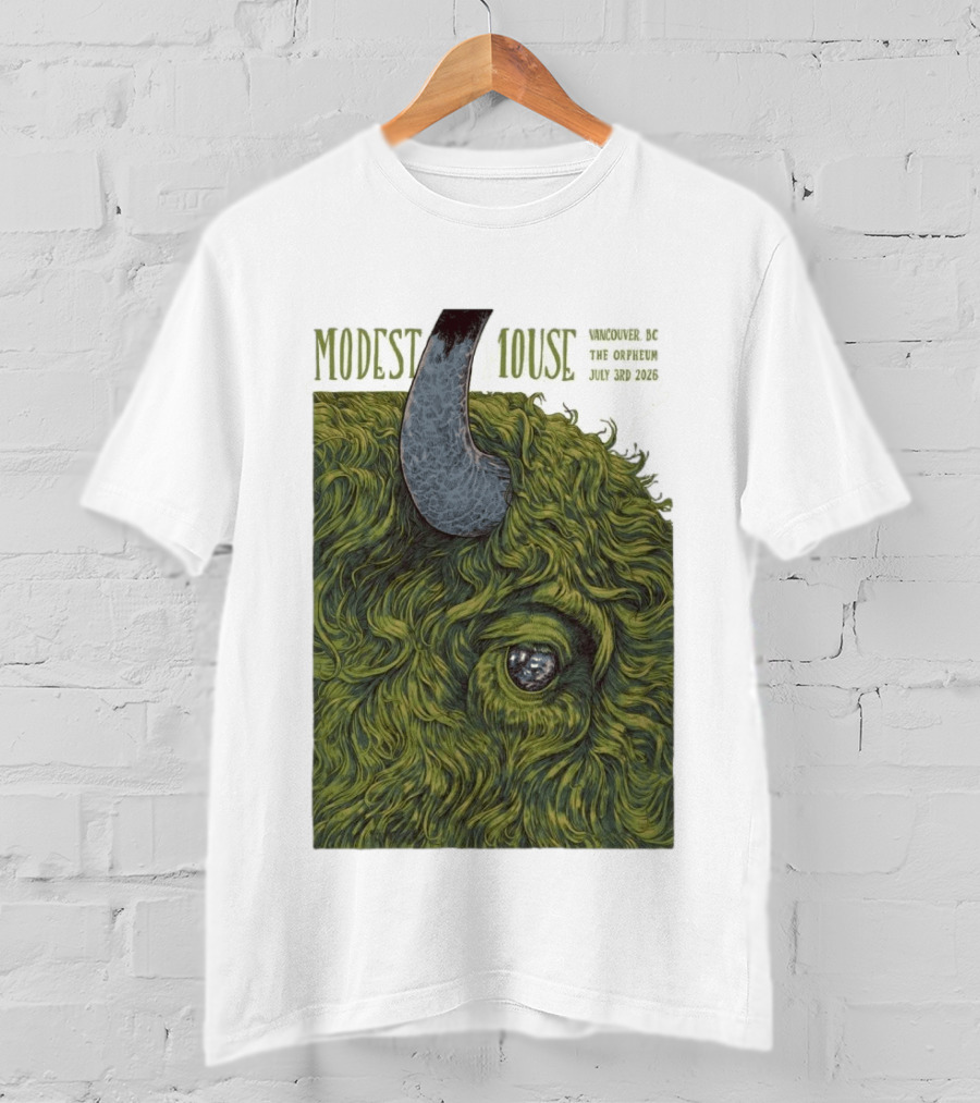 Modest Mouse Vancouver BC The Orpheum July 3 2026 Buffalo T-Shirt