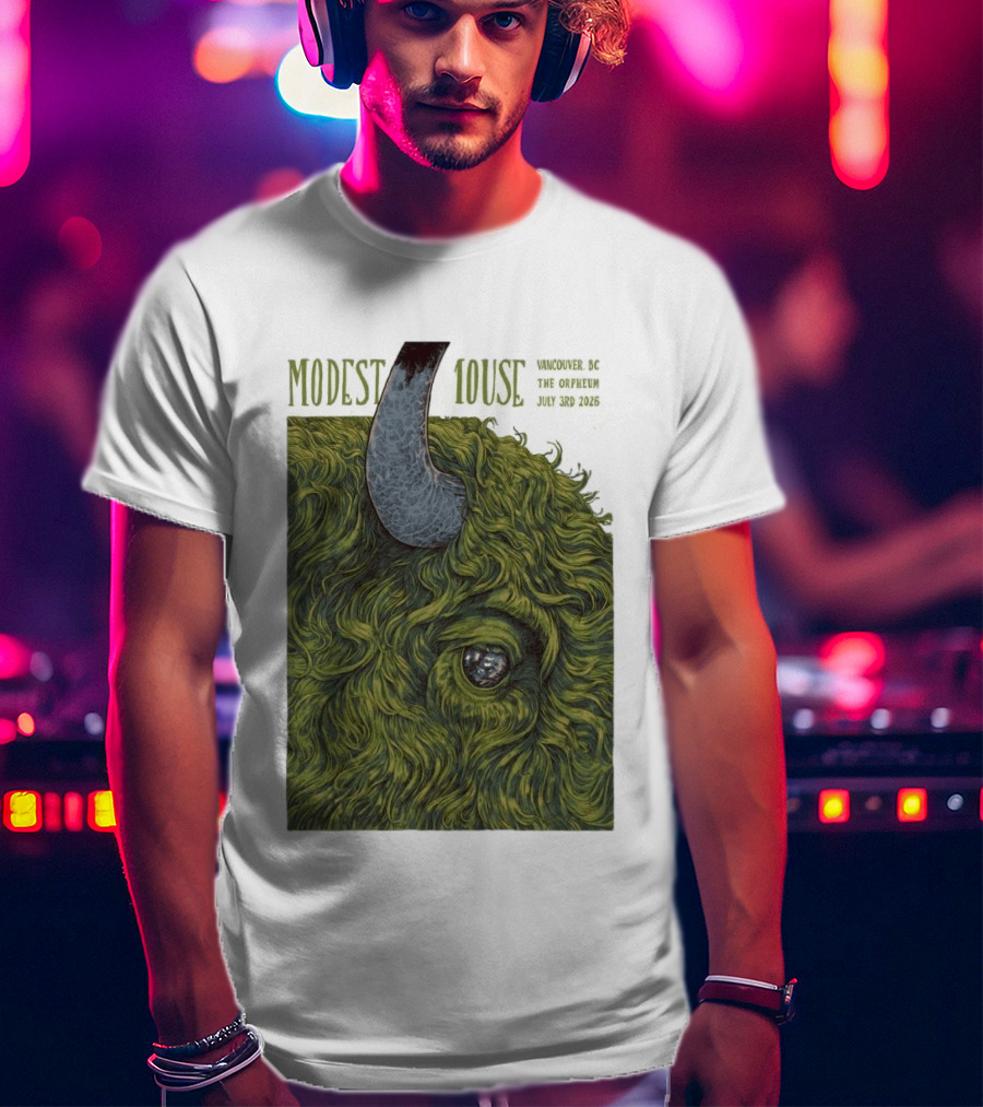 Modest Mouse Vancouver BC The Orpheum July 3 2026 Buffalo T-Shirt