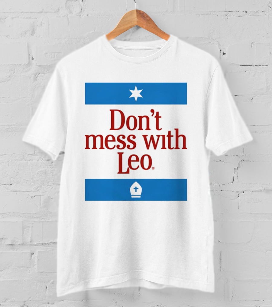 Don't Mess With Leo Mitre Star T-Shirt