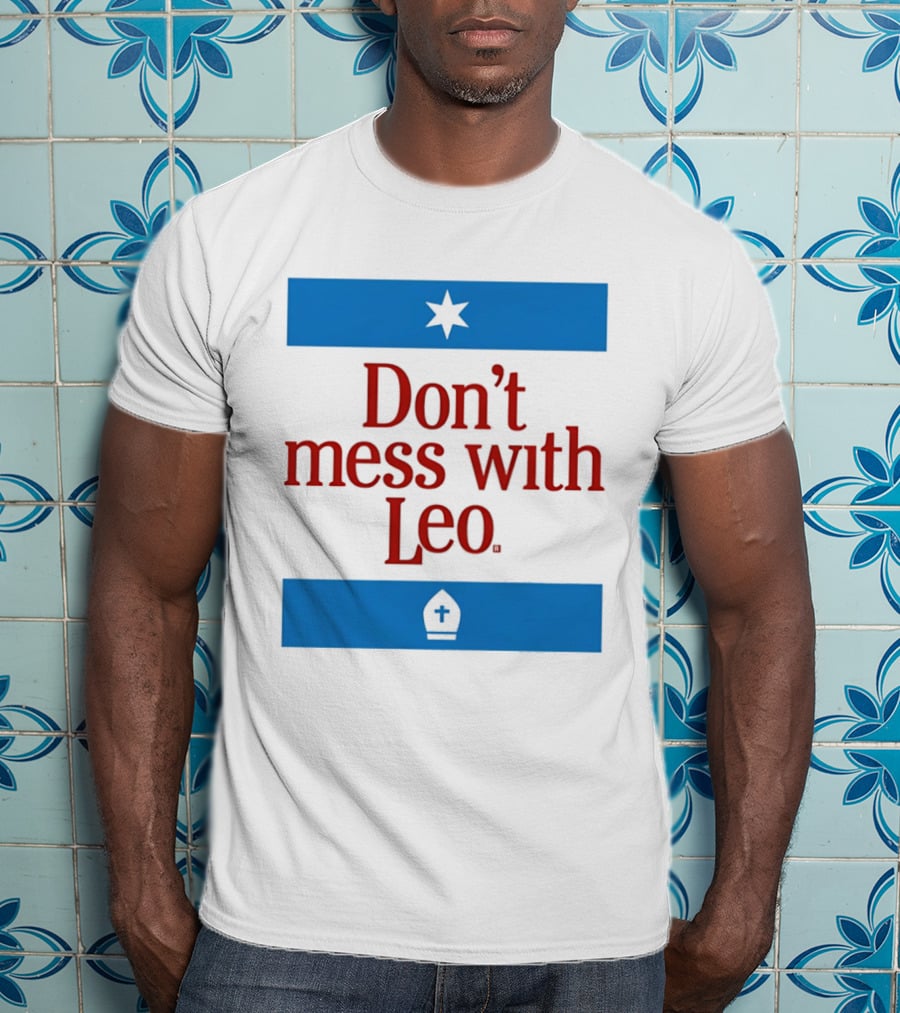 Don't Mess With Leo Mitre Star T-Shirt