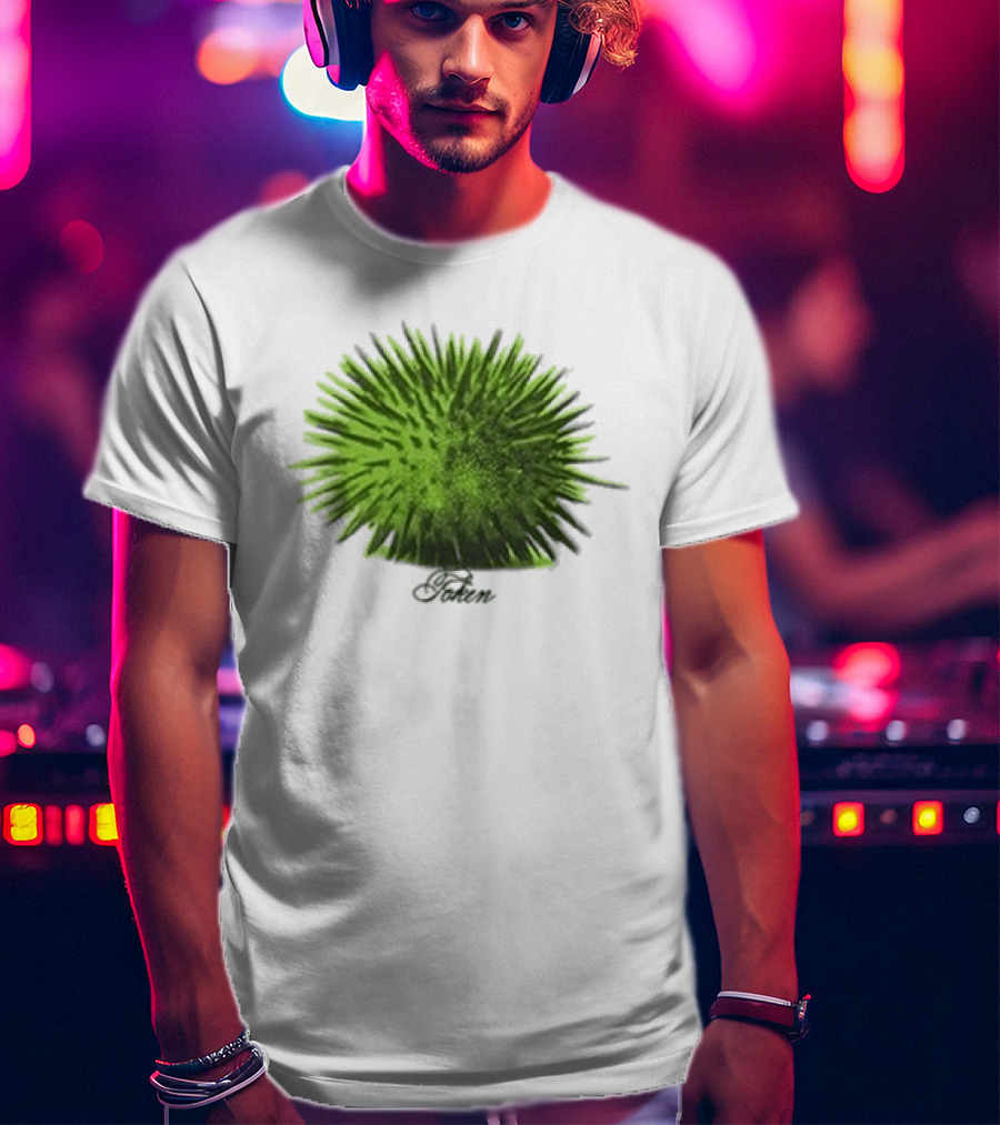 Note Token Nyc Touch Green Artistic Burst T-Shirt