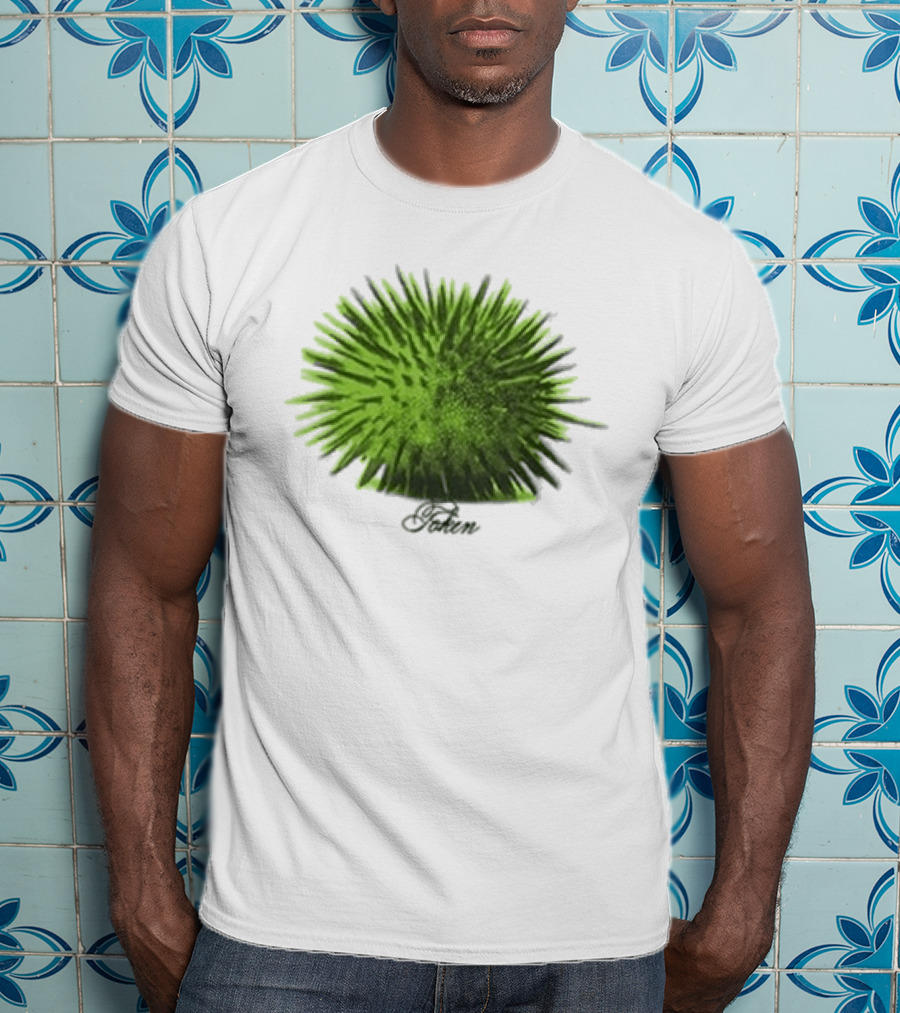 Note Token Nyc Touch Green Artistic Burst T-Shirt