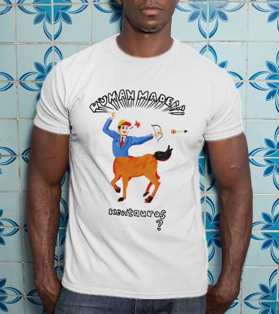 Human Made Kentauros Centaur Businessman Archer T-Shirt