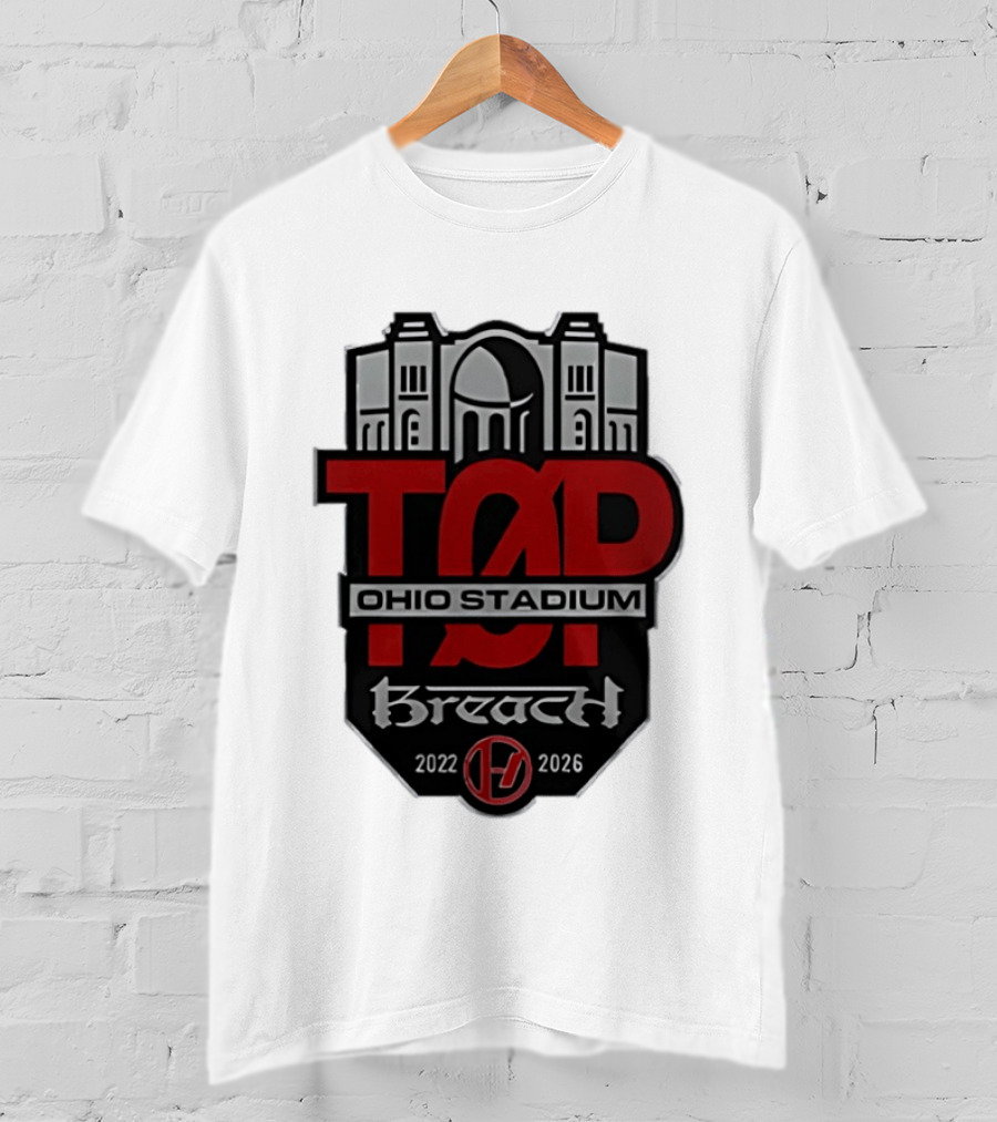 TAD Ohio Stadium Breach 2022 2026 T-Shirt