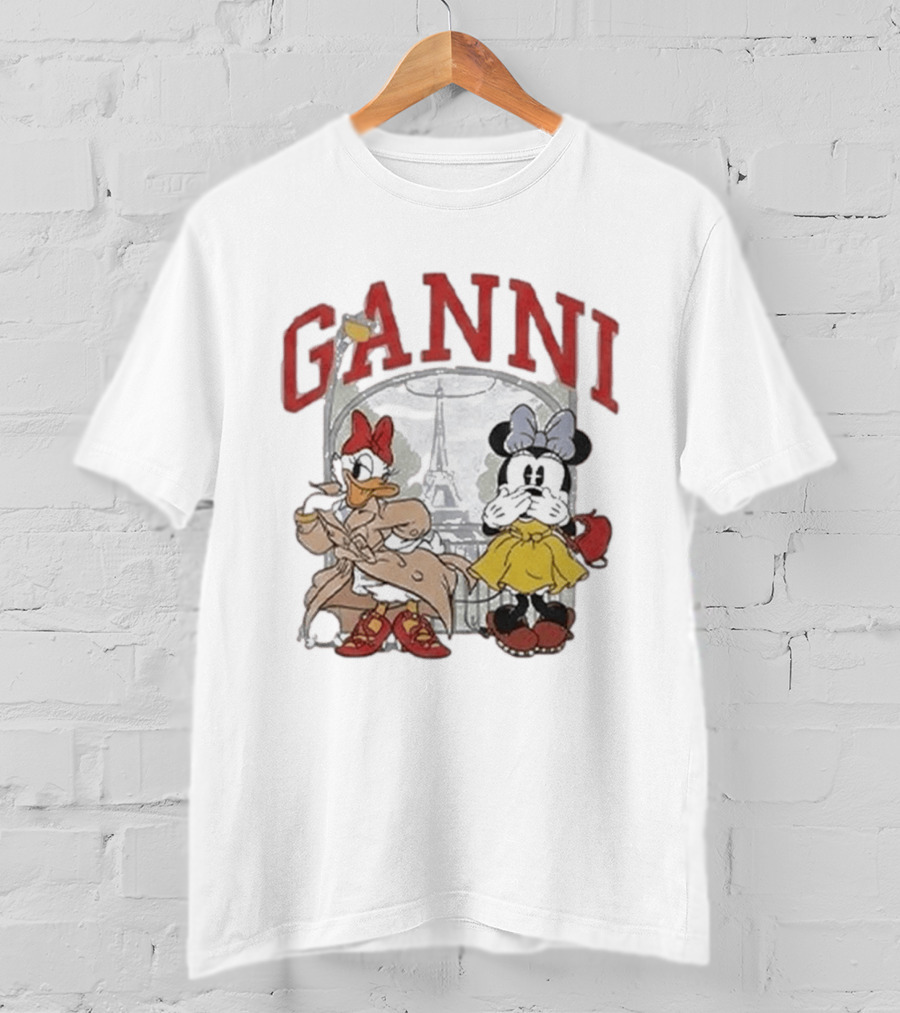 GANNI Disney Minnie Daisy Paris T-Shirt
