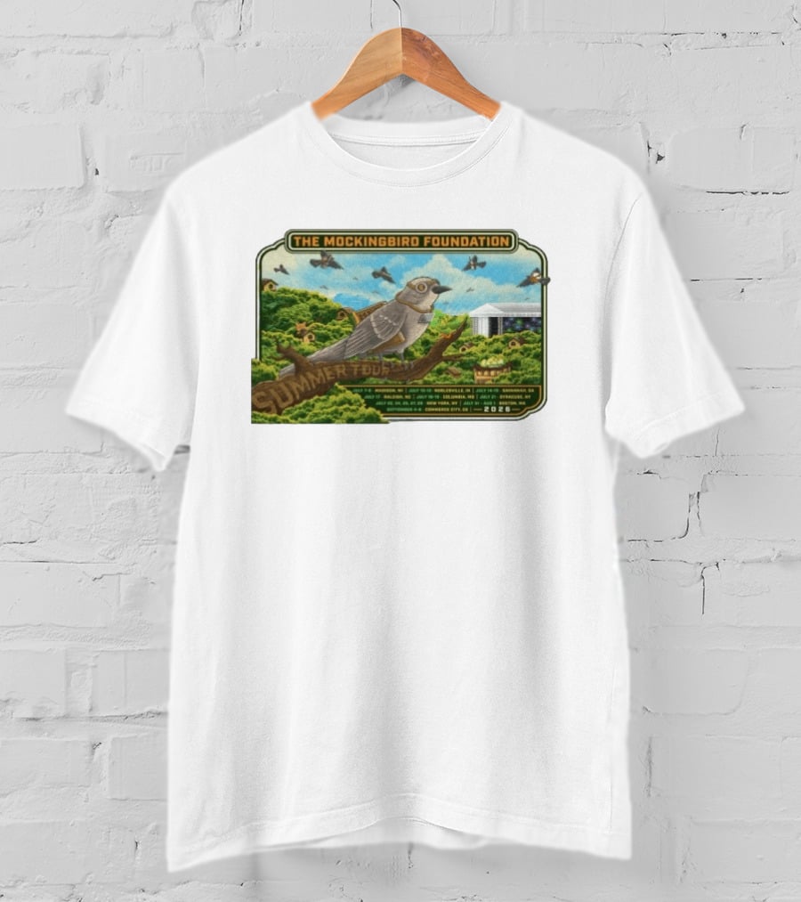 The Mockingbird Foundation Summer Tour 2026 Madison Noblesville Alpharetta Portland George Syracuse Boston T-Shirt