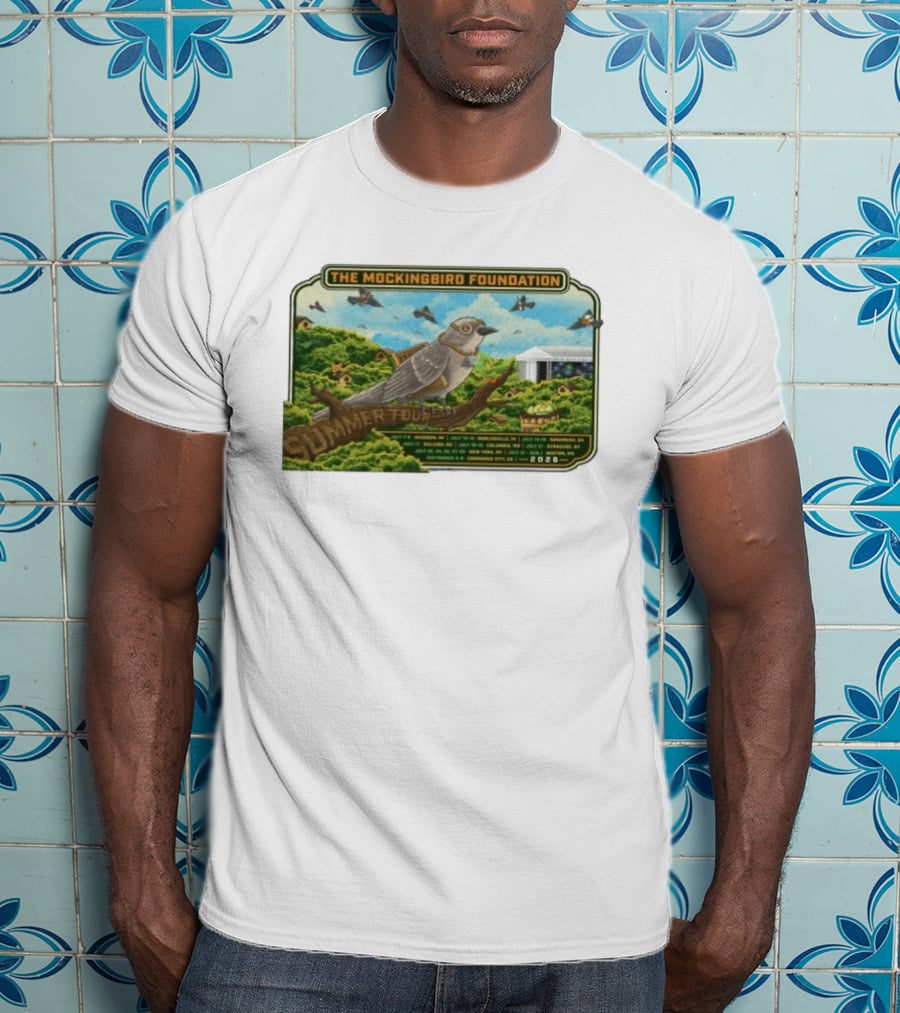 The Mockingbird Foundation Summer Tour 2026 Madison Noblesville Alpharetta Portland George Syracuse Boston T-Shirt