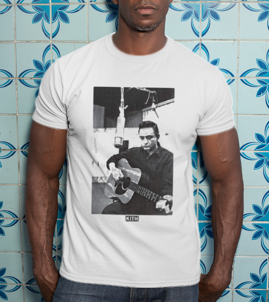 Kith Records Johnny Cash Folsom Prison Retro Music T-Shirt