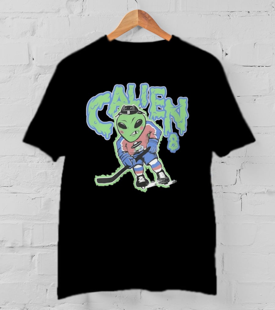 Cale Makar Calien Alien Hockey Colorado Avalanche NHL T-Shirt
