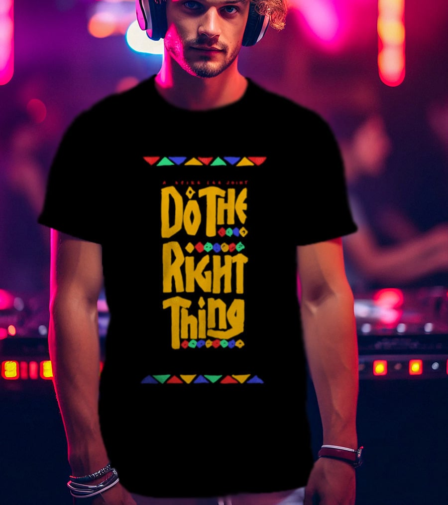 Do The Right Thing A Spike Lee Joint Movie Aesthetic Minimalist T-Shirt